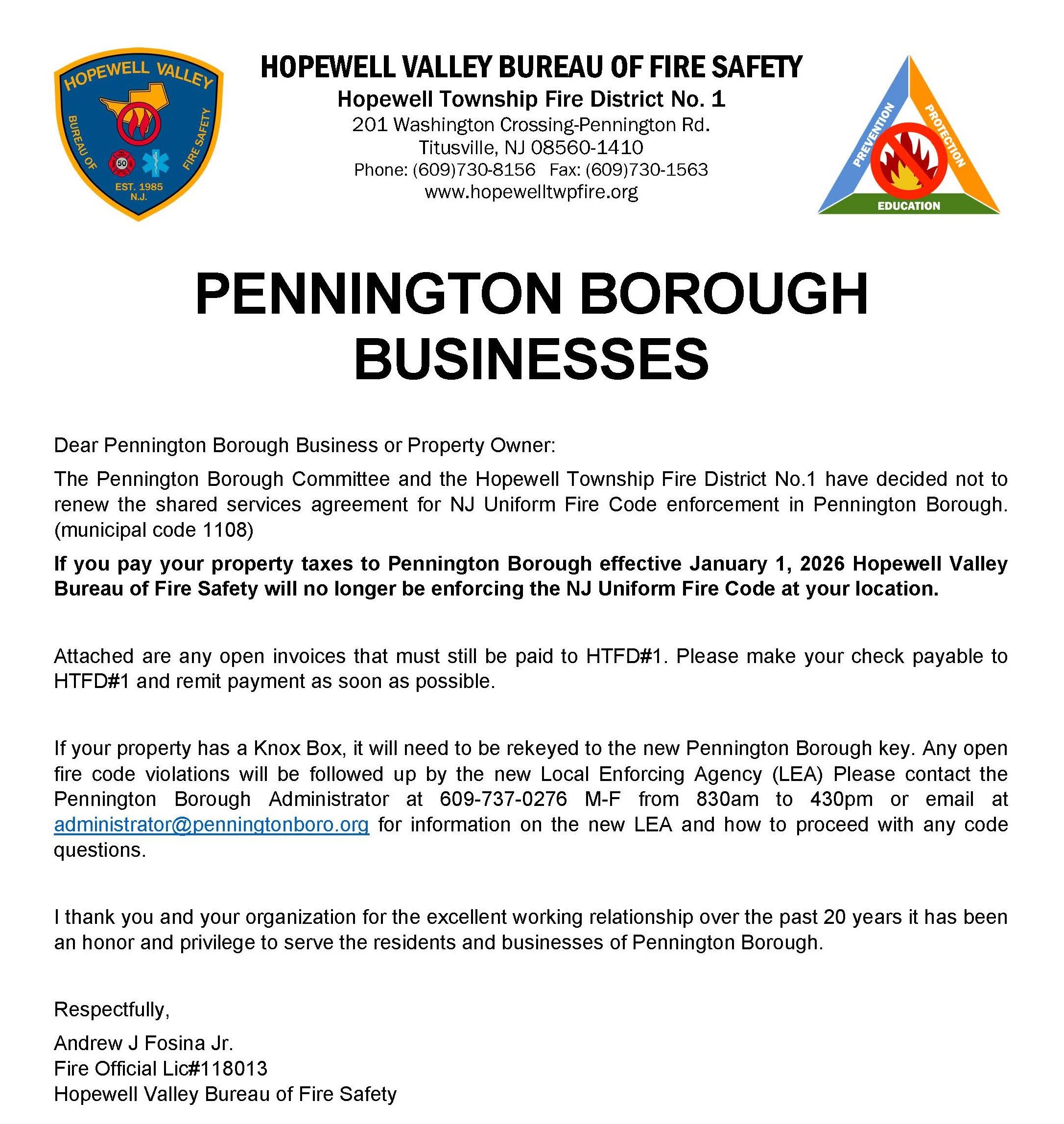 HVBFS Notice to Businesses WEB PAGE CROPED Novebmer 2025