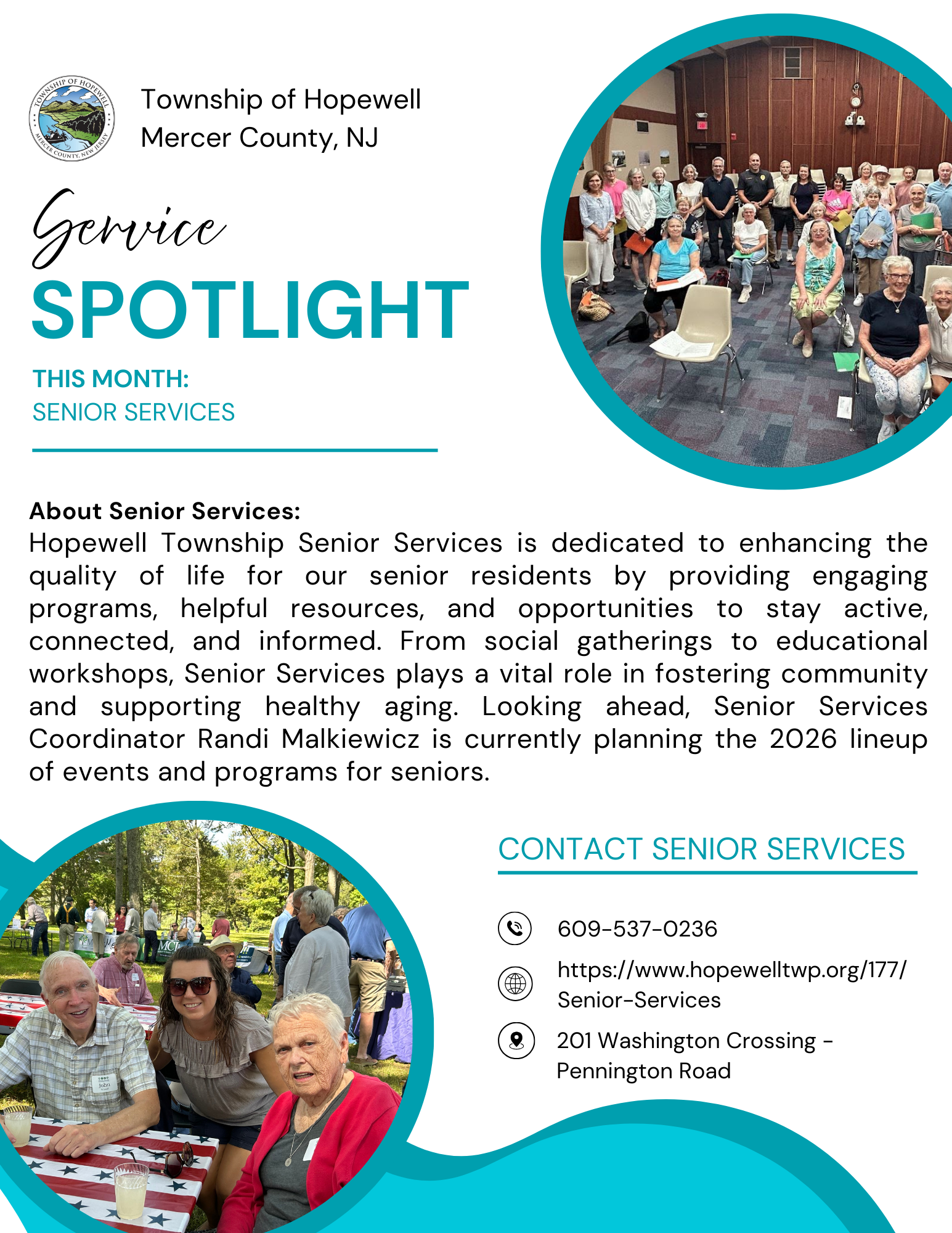 Service Spotlight - December (Senior Services)