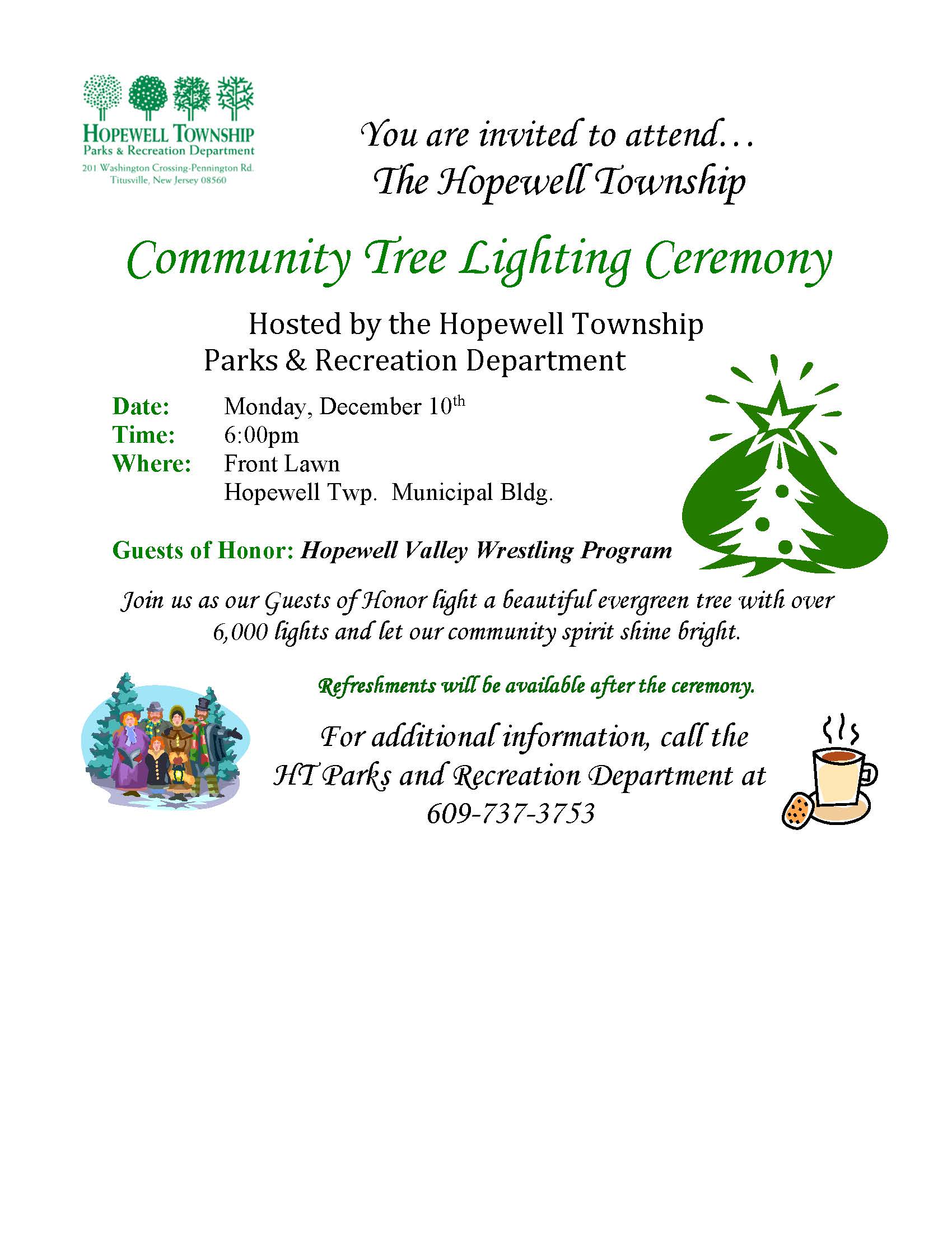 Tree Lighting Flier PDF