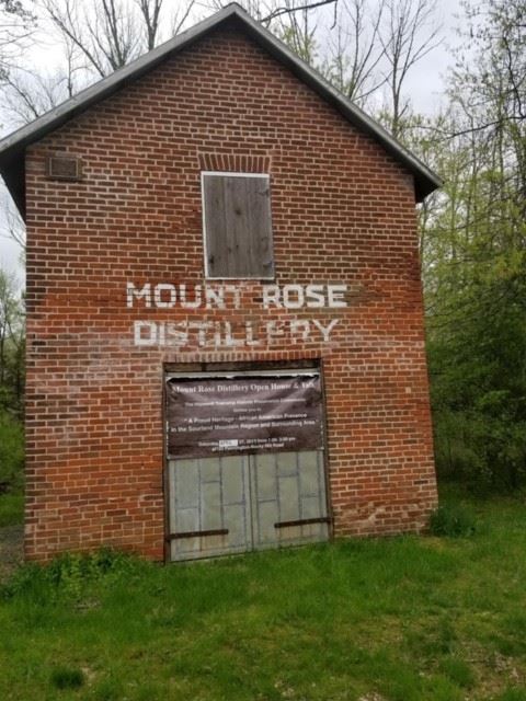 Small brick building.