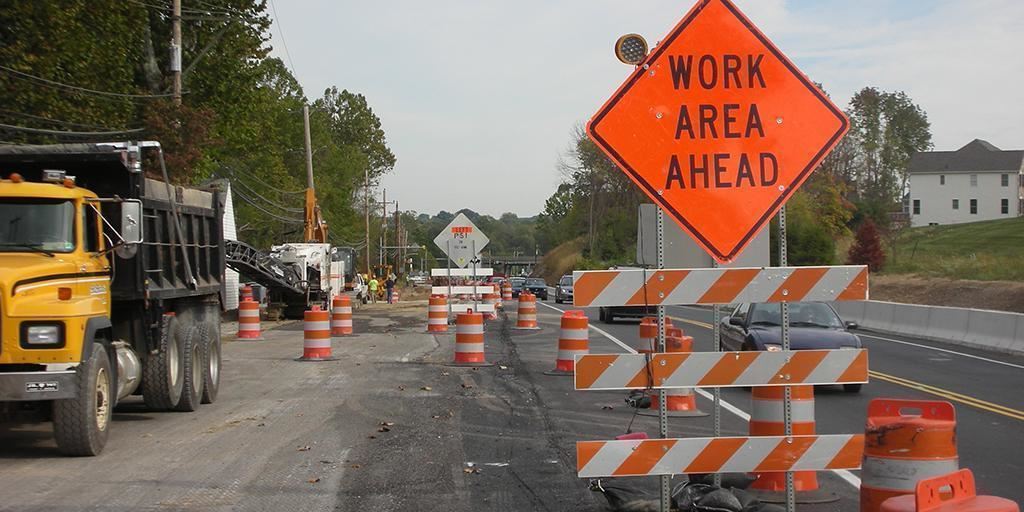 road work zone picture