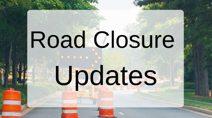 road closure updates