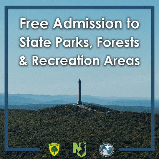 free admission to state parks, forests and recreation areas