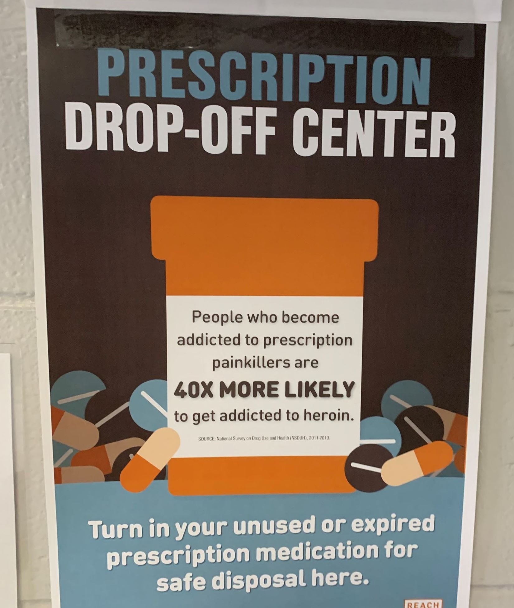 Prescription Drop Off close up