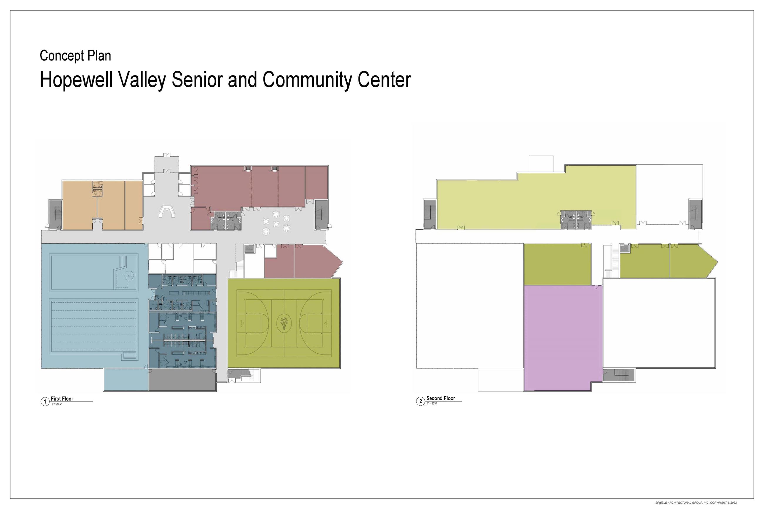Hopewell Valley Senior Center Sample Floor Plan