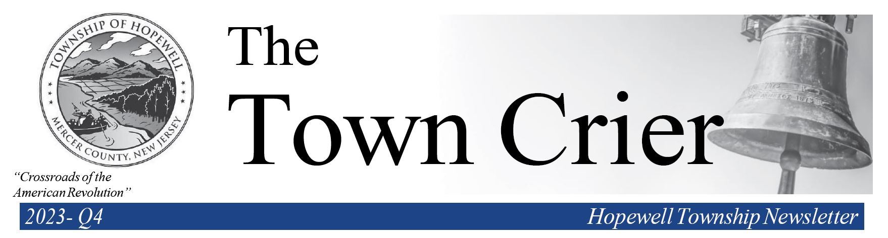 Town Crier Q4 2023 banner