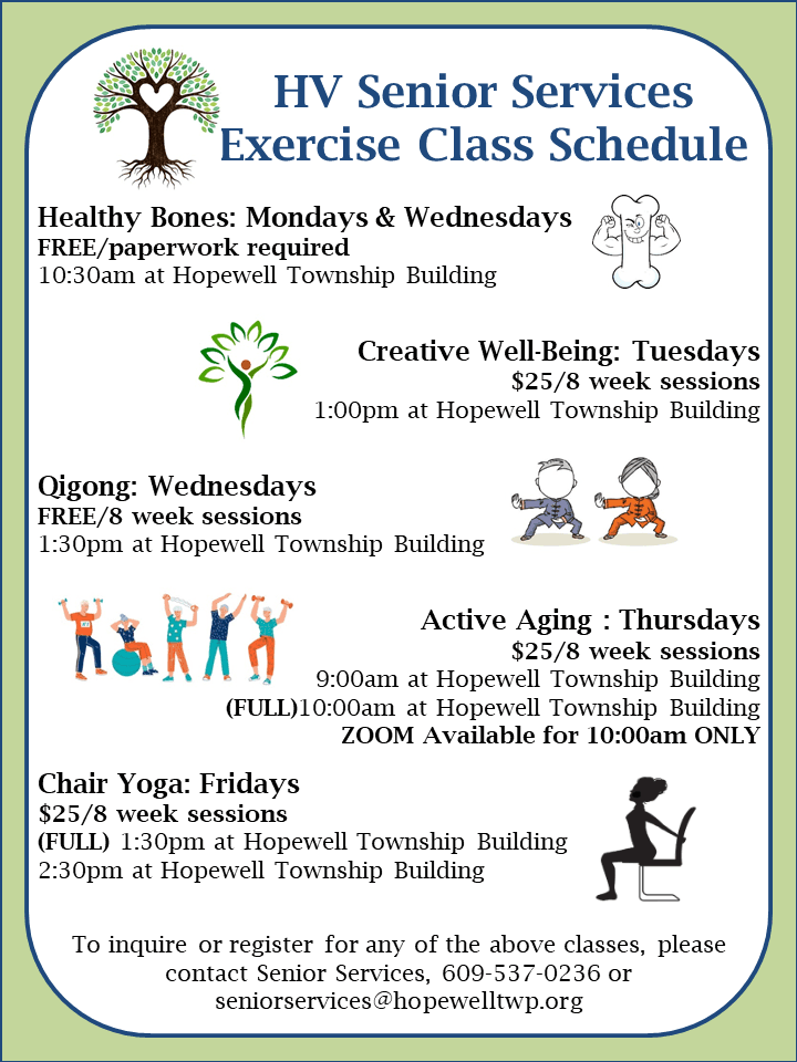 Senior Exercise Expansion Flyer 