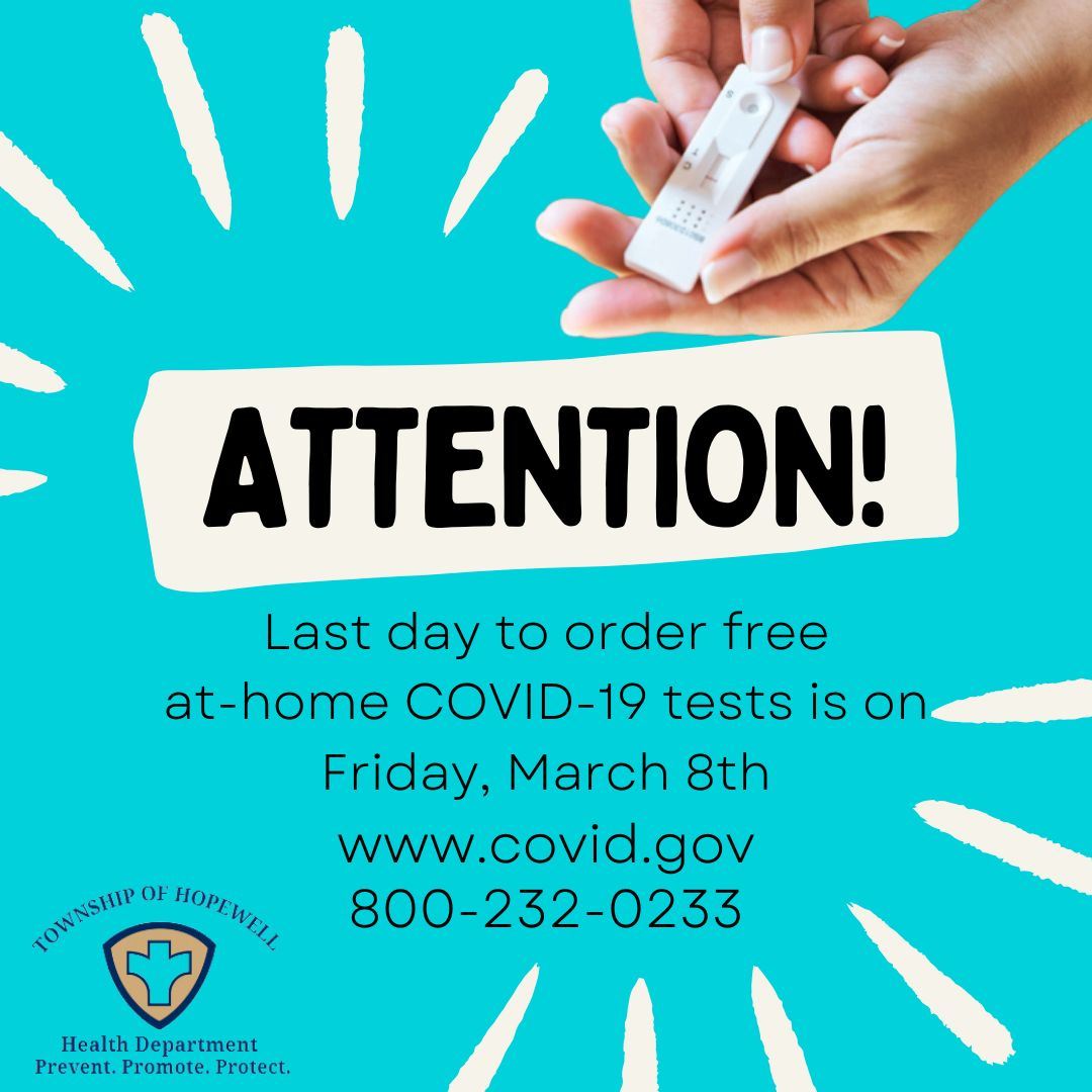 Last day to order free COVID-19 tests from the US government is friday
