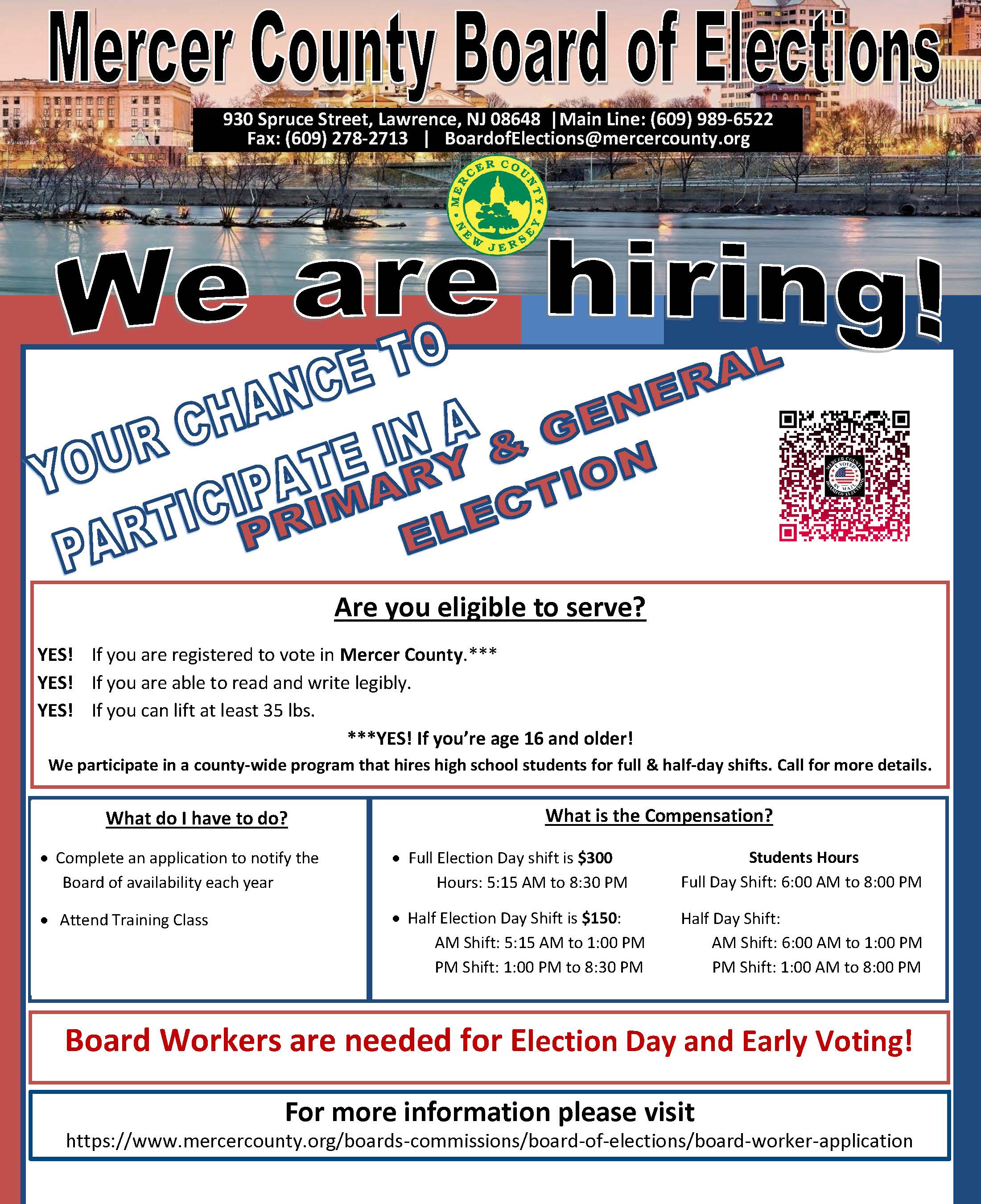 2024 Election Worker Information