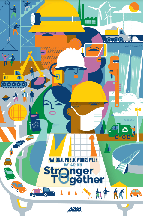 National Public Works Week poster