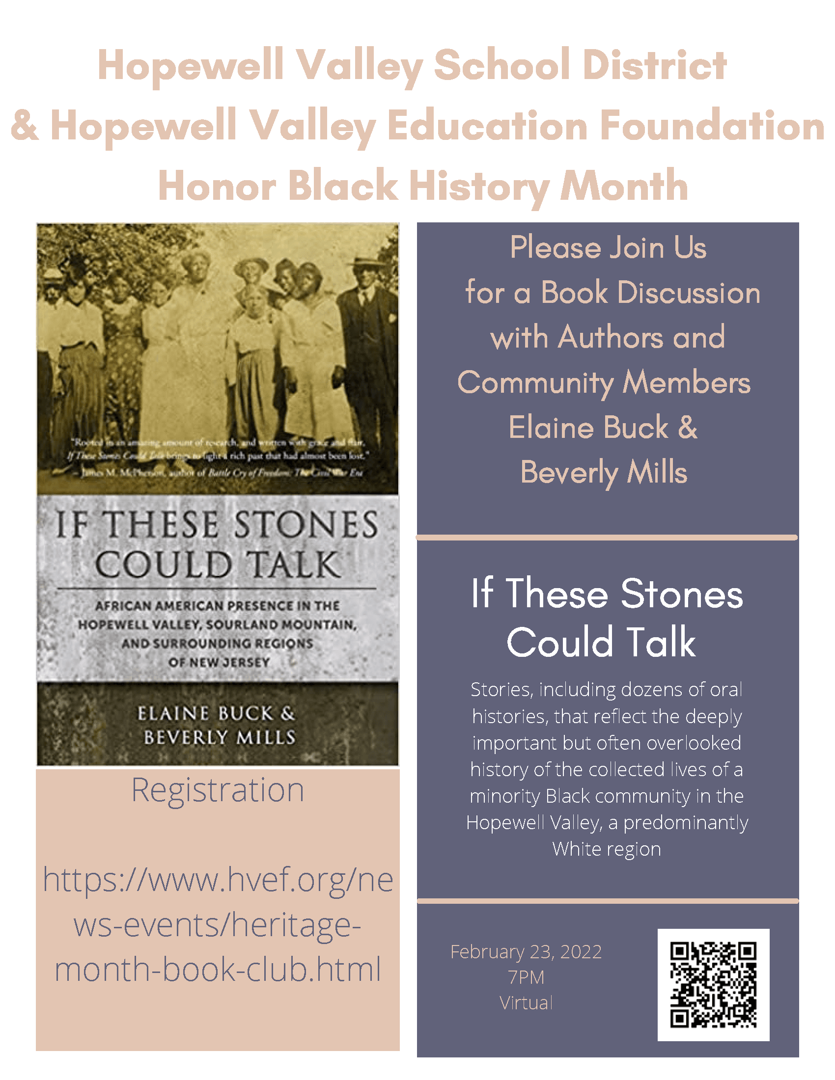 Hopewell Valley School District _ HVEF HonorsBlack History Month